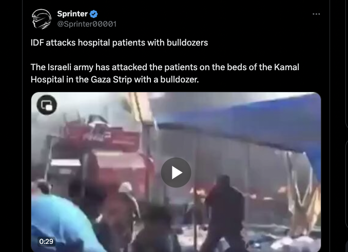 Fact Check: Video Does NOT Show Israeli Army Attacking Patients From ...